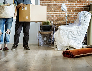 couple doing Furniture Removal